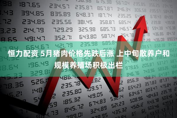恒力配资 5月猪肉价格先跌后涨 上中旬散养户和规模养殖场积极出栏