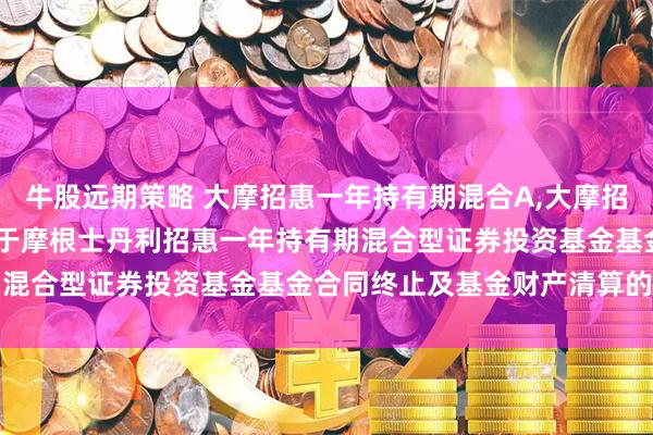 牛股远期策略 大摩招惠一年持有期混合A,大摩招惠一年持有期混合C: 关于摩根士丹利招惠一年持有期混合型证券投资基金基金合同终止及基金财产清算的公告